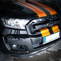 Ford Ranger Streifen und Emblem black